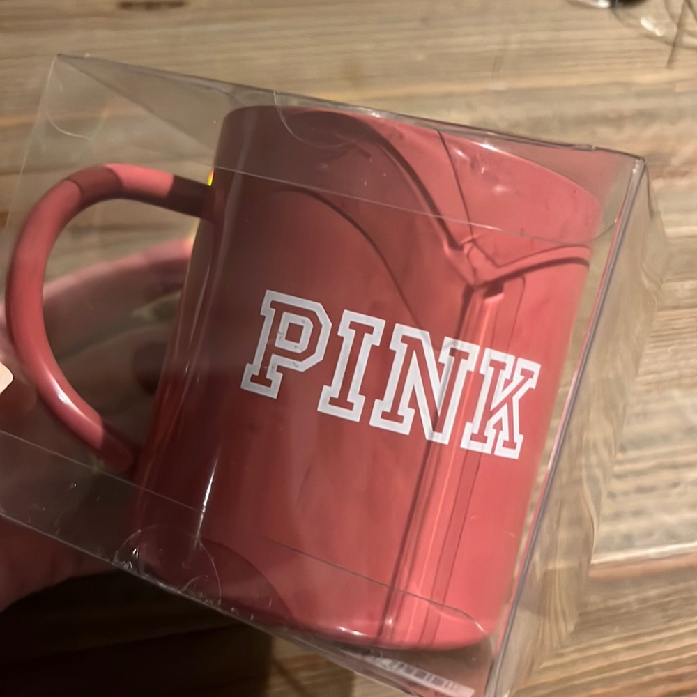 Victoria’s Secret PINK NEW Stainless steel mug 14 oz